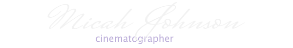 Micah Johnson | Cinematographer Logo